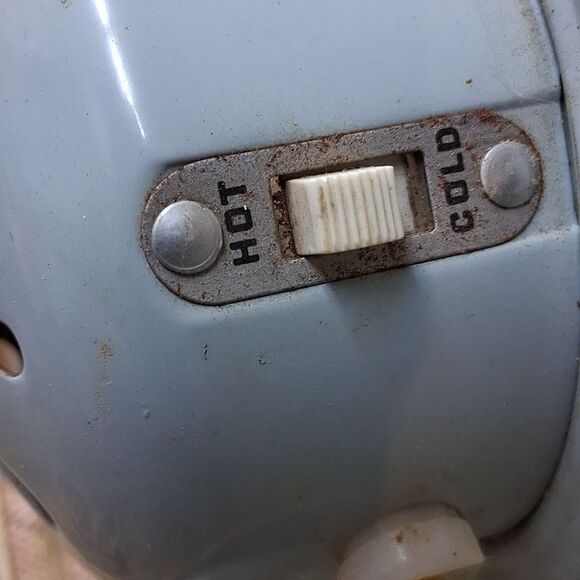 Vintage Blue Beauti-Aire Hair Dryer from the 50's made by Morris Struhl - Picture 7 of 8